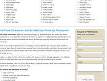 Tablet Screenshot of hireiphonedevelopersindia.com